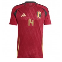 Belgicko Dodi Lukebakio #14 Domáci futbalový dres ME 2024 Krátky Rukáv